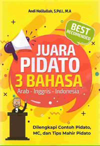 Image of Juara Pidato 3 Bahasa (Arab-Inggris-Indonesia)