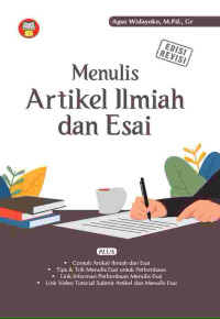 Image of Menulis Artikel Ilmiah dan Esai